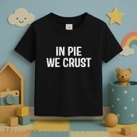 In Pie We Crust Funny Thanksgiving Toddler T-Shirt thumb 3