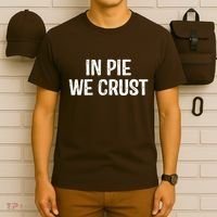 In Pie We Crust Funny Thanksgiving T-Shirt thumb 6