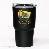 I Play With Big Tools Excavator Tumbler thumb 0