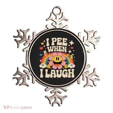 I Pee When I Laugh Naughty Ornament