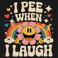 I Pee When I Laugh Naughty Ornament thumb 1
