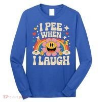 I Pee When I Laugh Naughty Long Sleeve Shirt thumb 0