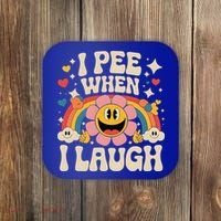 I Pee When I Laugh Naughty Coaster thumb 0