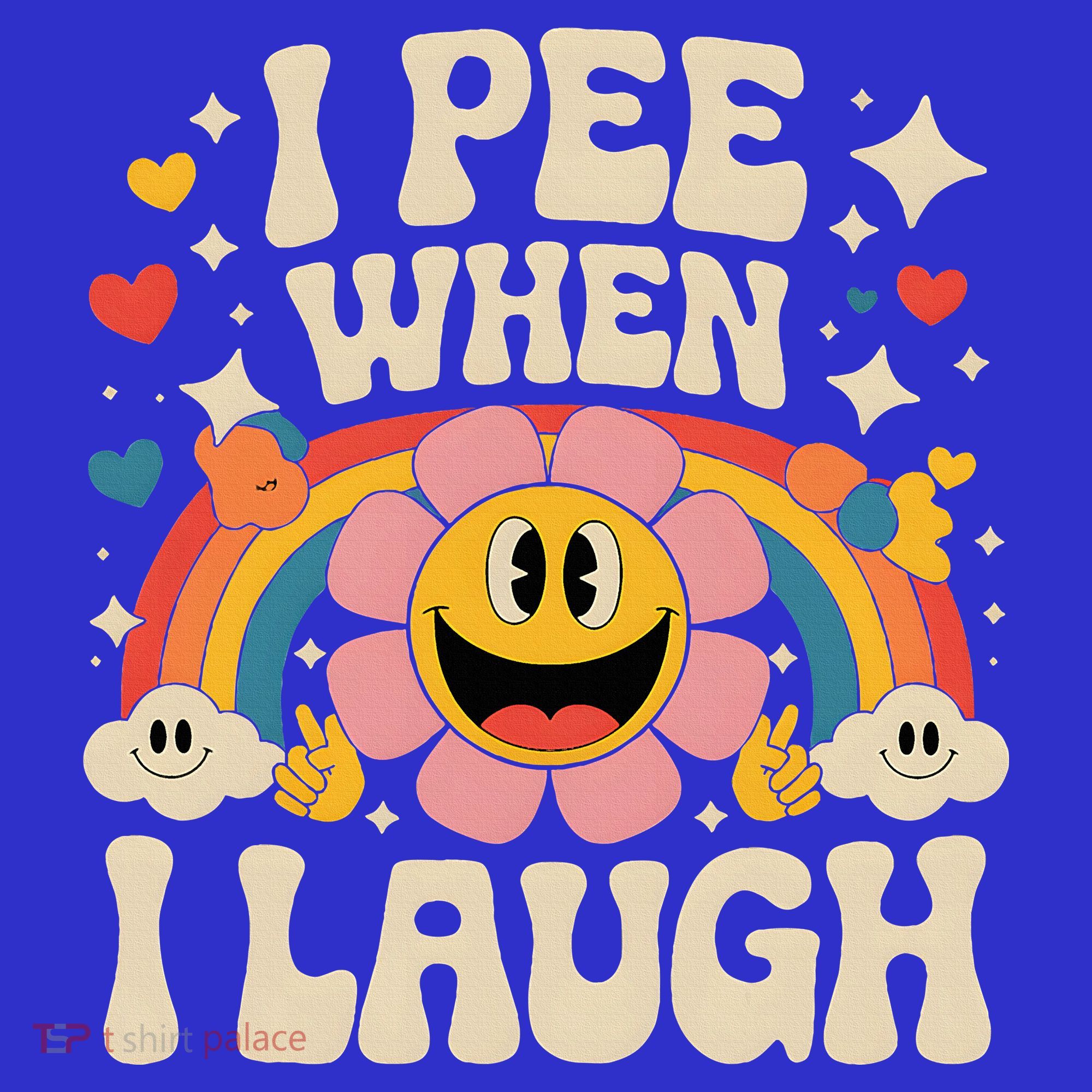 I Pee When I Laugh Naughty Women's Tank Top