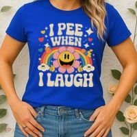 I Pee When I Laugh Naughty Women's T-Shirt thumb 2