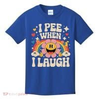 I Pee When I Laugh Naughty Kids T-Shirt thumb 0