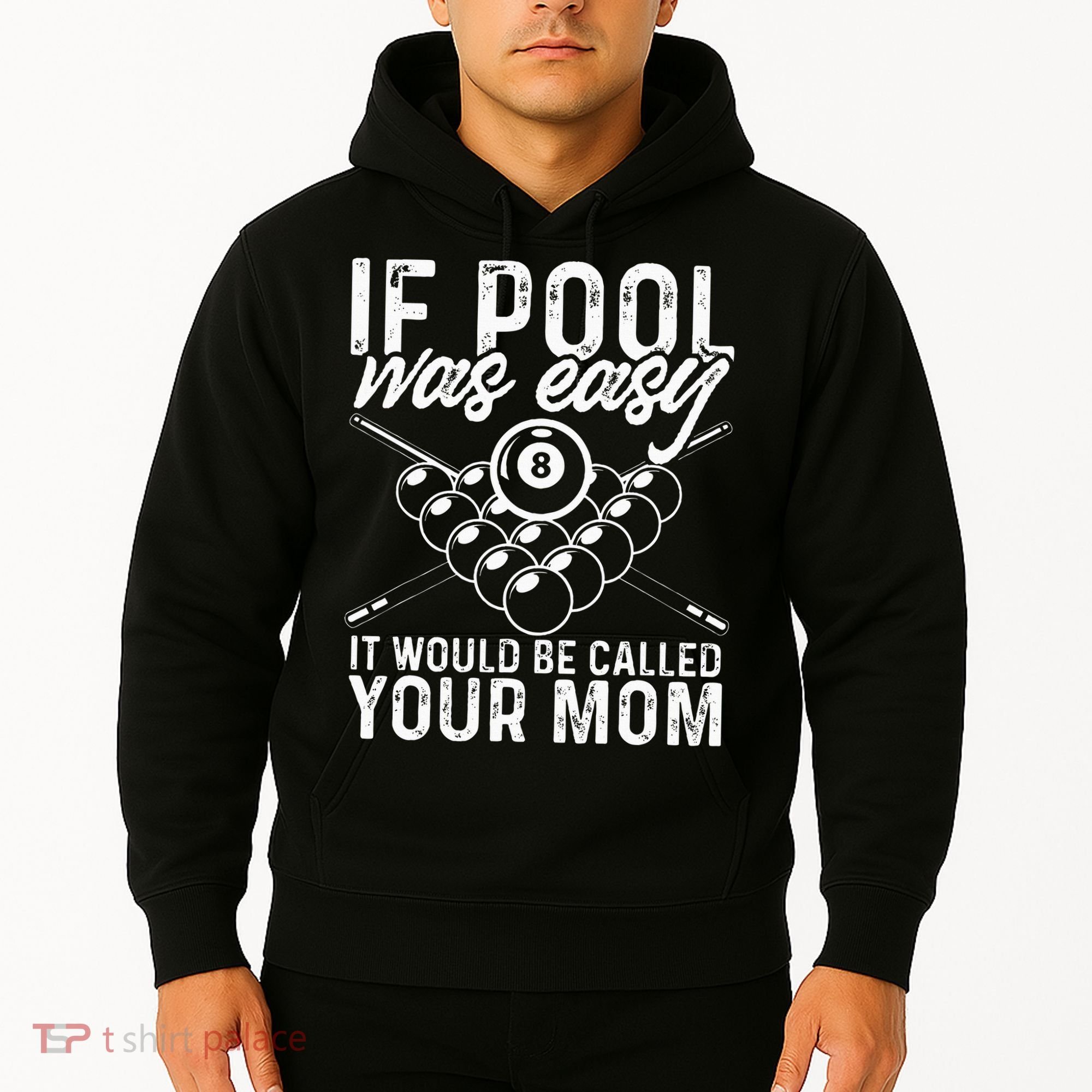 If Pool Was Easy Funny Sport Pool Billiard  Hoodie