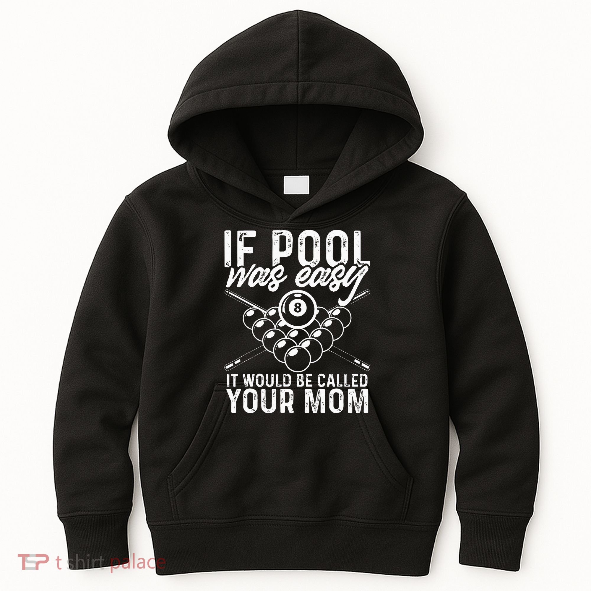 If Pool Was Easy Funny Sport Pool Billiard  Kids Hoodie
