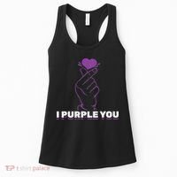 I Purple You Kdrama Korean Hand Symbol Kpop Women's Tank Top thumb 0
