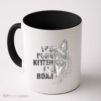 ILl Protect You Kitten No Matter What Funny Alpha Wolf Meme Coffee Mug thumb 0
