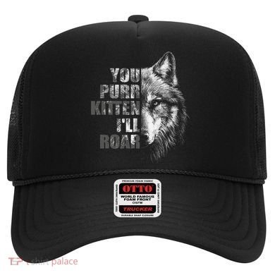 ILl Protect You Kitten No Matter What Funny Alpha Wolf Meme Hat