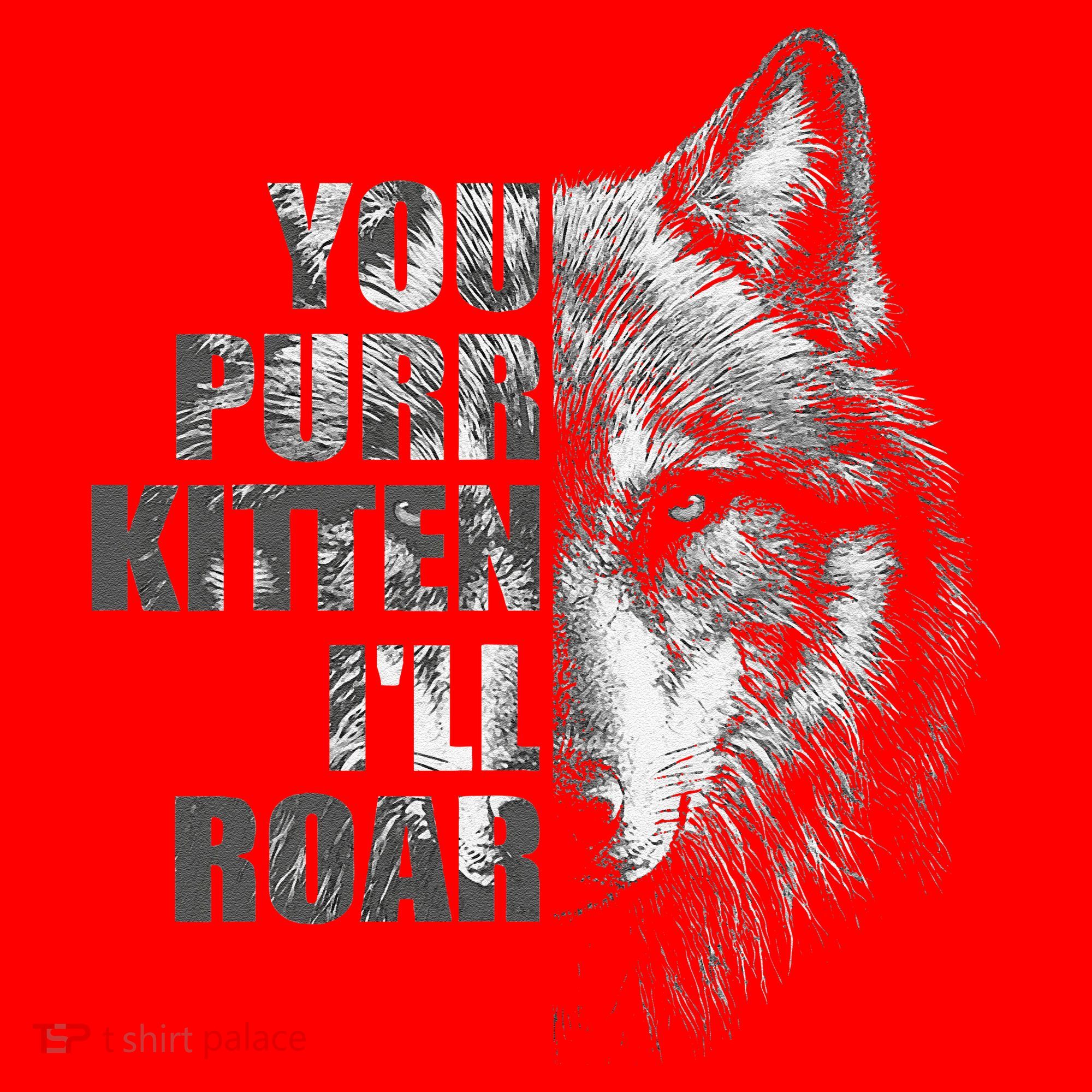ILl Protect You Kitten No Matter What Funny Alpha Wolf Meme Santa Hat