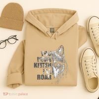 ILl Protect You Kitten No Matter What Funny Alpha Wolf Meme Hoodie thumb 4