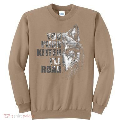 ILl Protect You Kitten No Matter What Funny Alpha Wolf Meme Sweatshirt