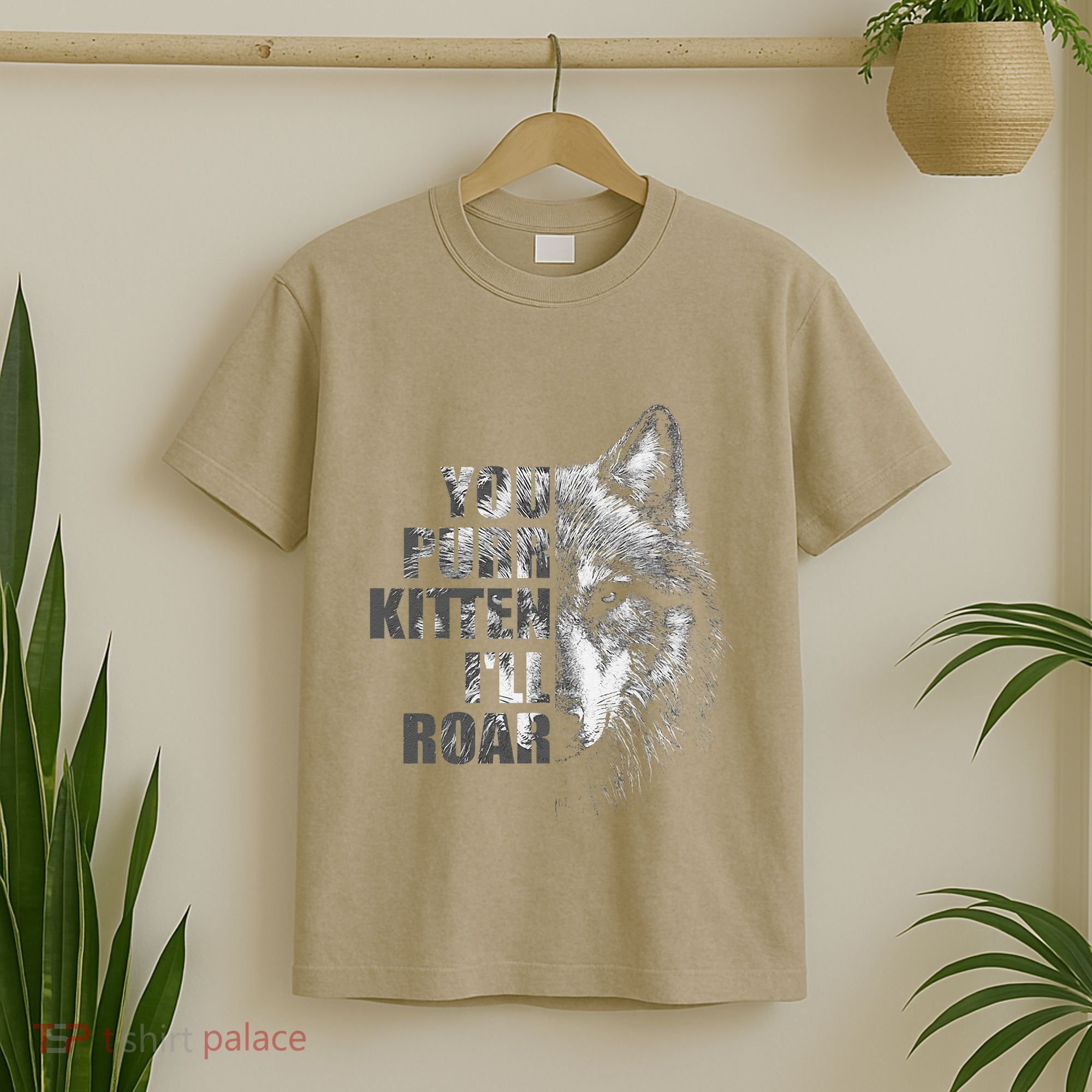 ILl Protect You Kitten No Matter What Funny Alpha Wolf Meme T-Shirt