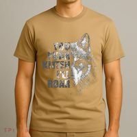 ILl Protect You Kitten No Matter What Funny Alpha Wolf Meme T-Shirt thumb 3