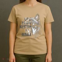 ILl Protect You Kitten No Matter What Funny Alpha Wolf Meme T-Shirt thumb 4