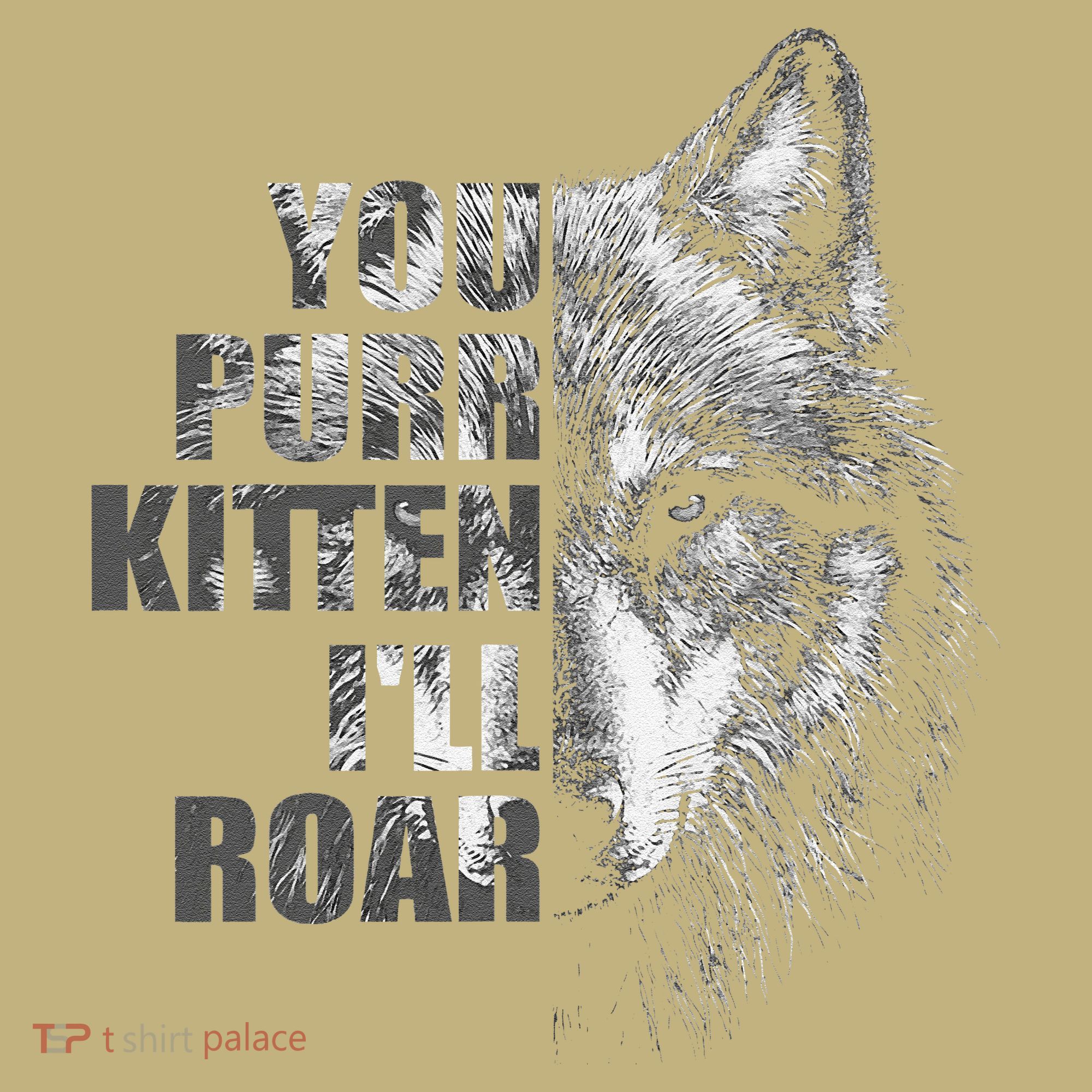 ILl Protect You Kitten No Matter What Funny Alpha Wolf Meme T-Shirt