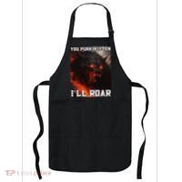 ILl Protect You Kitten No Matter What Funny Alpha Wolf Meme Apron thumb 0