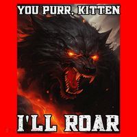 ILl Protect You Kitten No Matter What Funny Alpha Wolf Meme Santa Hat thumb 1