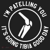 I'm Patelling You It's Going Tibia Good Day Therapist Beanie thumb 2