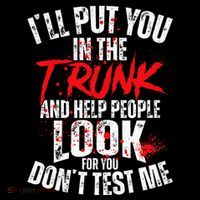 ILl Put You In The Trunk Women's Hoodie thumb 2