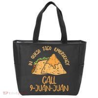 In Queso Emergency Cinco De Mayo Taco Call 9 Juan Mexican Tote Bag thumb 0
