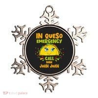 In Queso Emergency Call 9 Juan Juan Taco Cinco De Mayo Party Ornament thumb 0