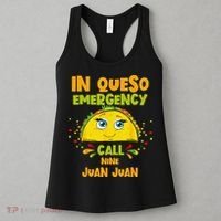In Queso Emergency Call 9 Juan Juan Taco Cinco De Mayo Party Women's Tank Top thumb 3