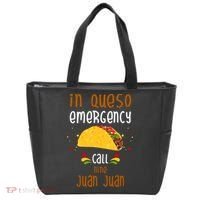 In Queso Emergency Call Nine Juan Juan Funny Mexican Tote Bag thumb 0