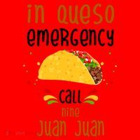 In Queso Emergency Call Nine Juan Juan Funny Mexican Santa Hat thumb 1
