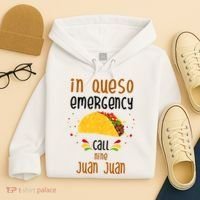 In Queso Emergency Call Nine Juan Juan Funny Mexican Hoodie thumb 4