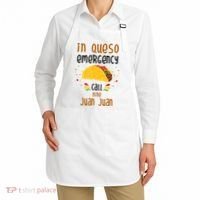 In Queso Emergency Call Nine Juan Juan Funny Mexican Apron thumb 2