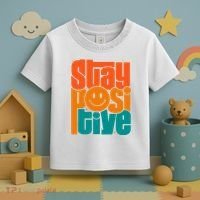Inspirational Quote Stay Positive Yellow Smily Face Toddler T-Shirt thumb 3