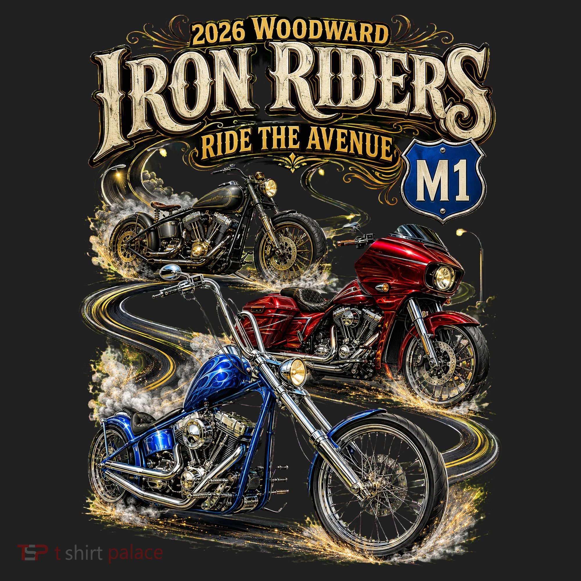 Iron Riders 2026 Woodward Ride The Avenue M1 Bikers Beanie