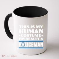 I'm Really A Policeman Police Officer Law Enforcement Great Gift Coffee Mug thumb 0