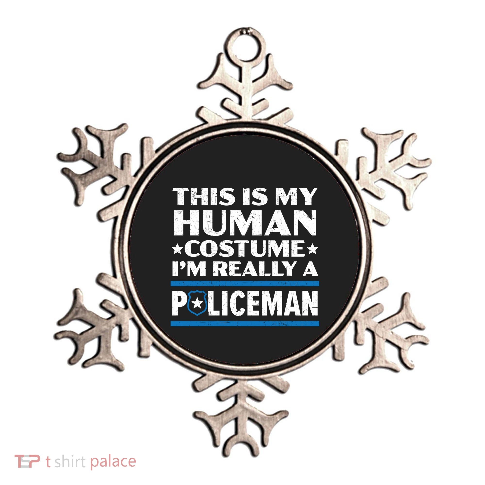 I'm Really A Policeman Police Officer Law Enforcement Great Gift Ornament