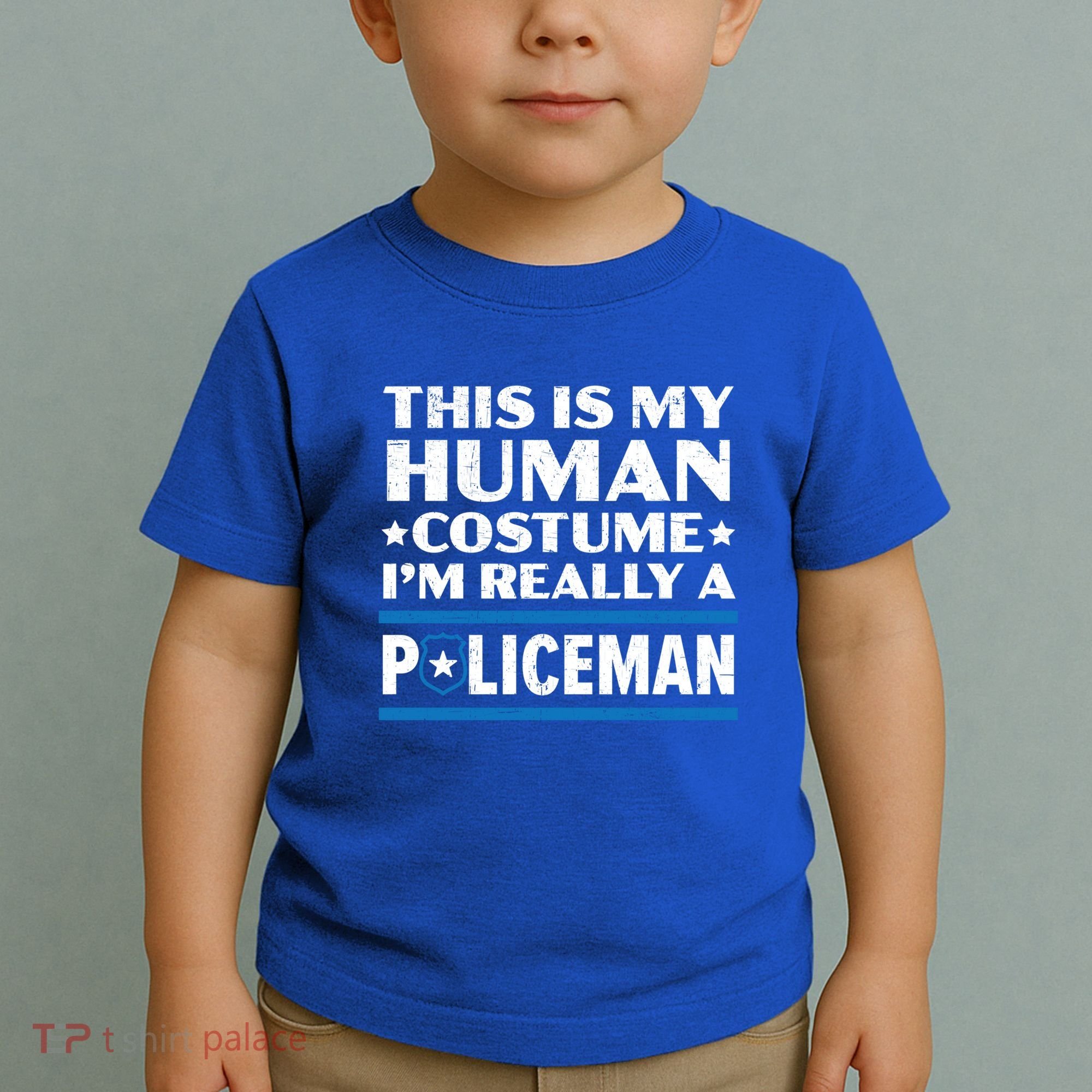 I'm Really A Policeman Police Officer Law Enforcement Great Gift Toddler T-Shirt