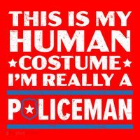 I'm Really A Policeman Police Officer Law Enforcement Great Gift Santa Hat thumb 1