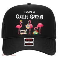I Run A Quilt Gang Funny Quilting Hat thumb 0
