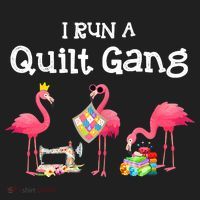 I Run A Quilt Gang Funny Quilting Hat thumb 2