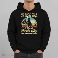 I Run A Pirate Ship Some Moms Run A Tight Ship For Cool Mom Hoodie thumb 0