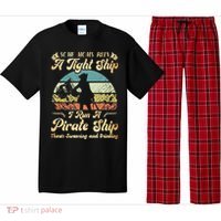 I Run A Pirate Ship Some Moms Run A Tight Ship For Cool Mom Pajama Set thumb 0