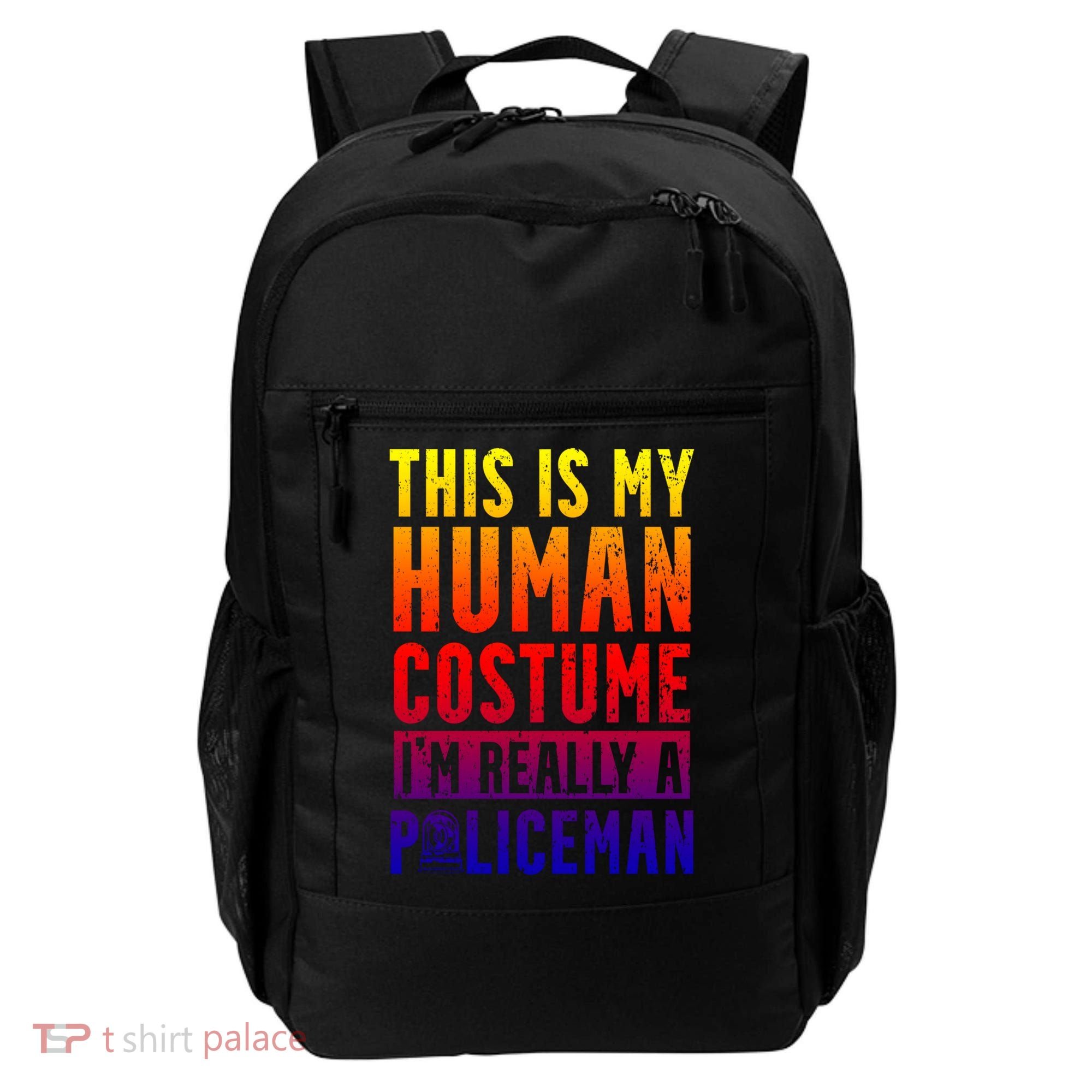 I'm Really A Policeman Police Officer Law Enforcement Gift Backpack