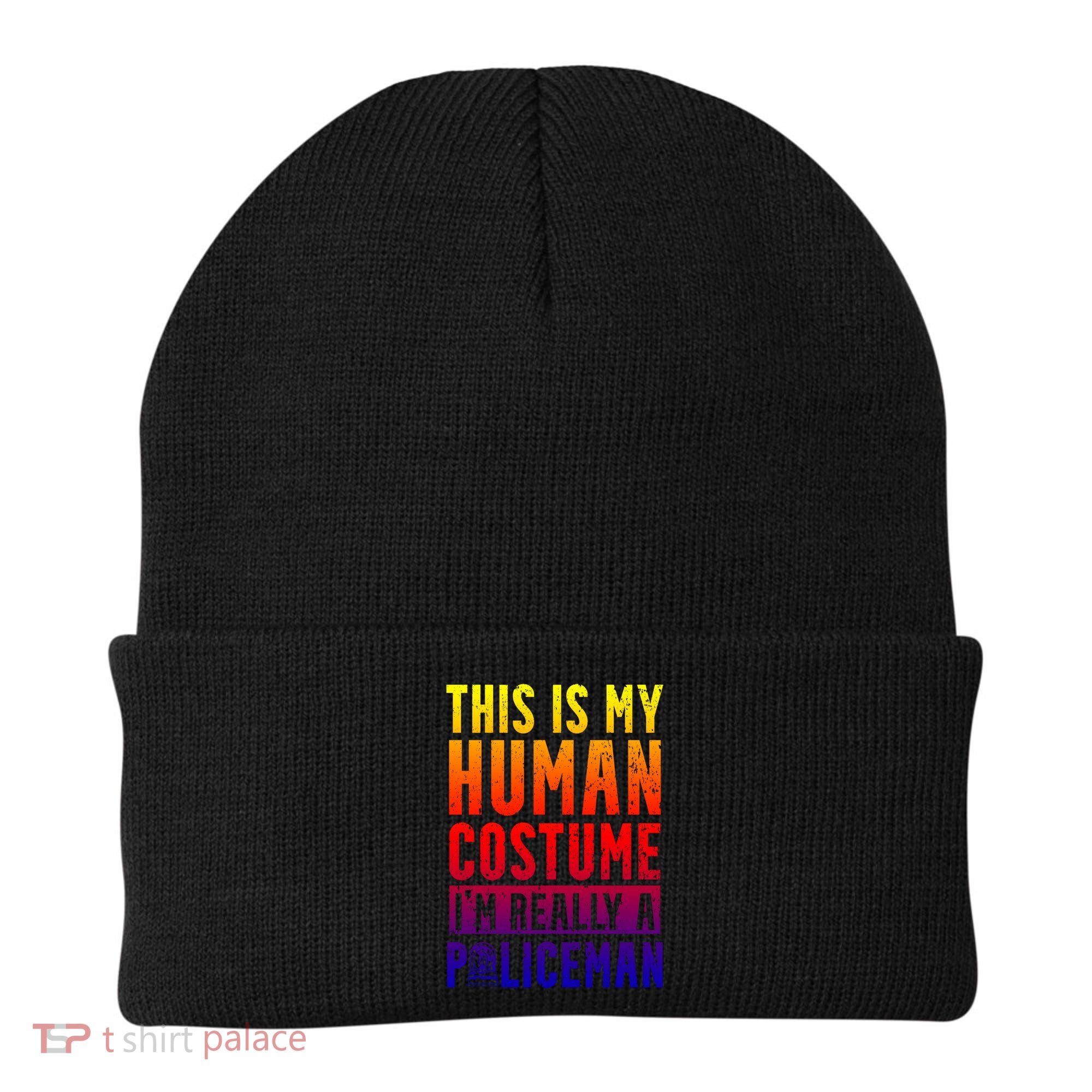 I'm Really A Policeman Police Officer Law Enforcement Gift Beanie