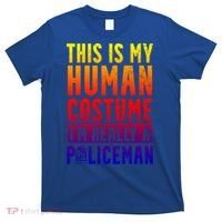 I'm Really A Policeman Police Officer Law Enforcement Gift T-Shirt thumb 0