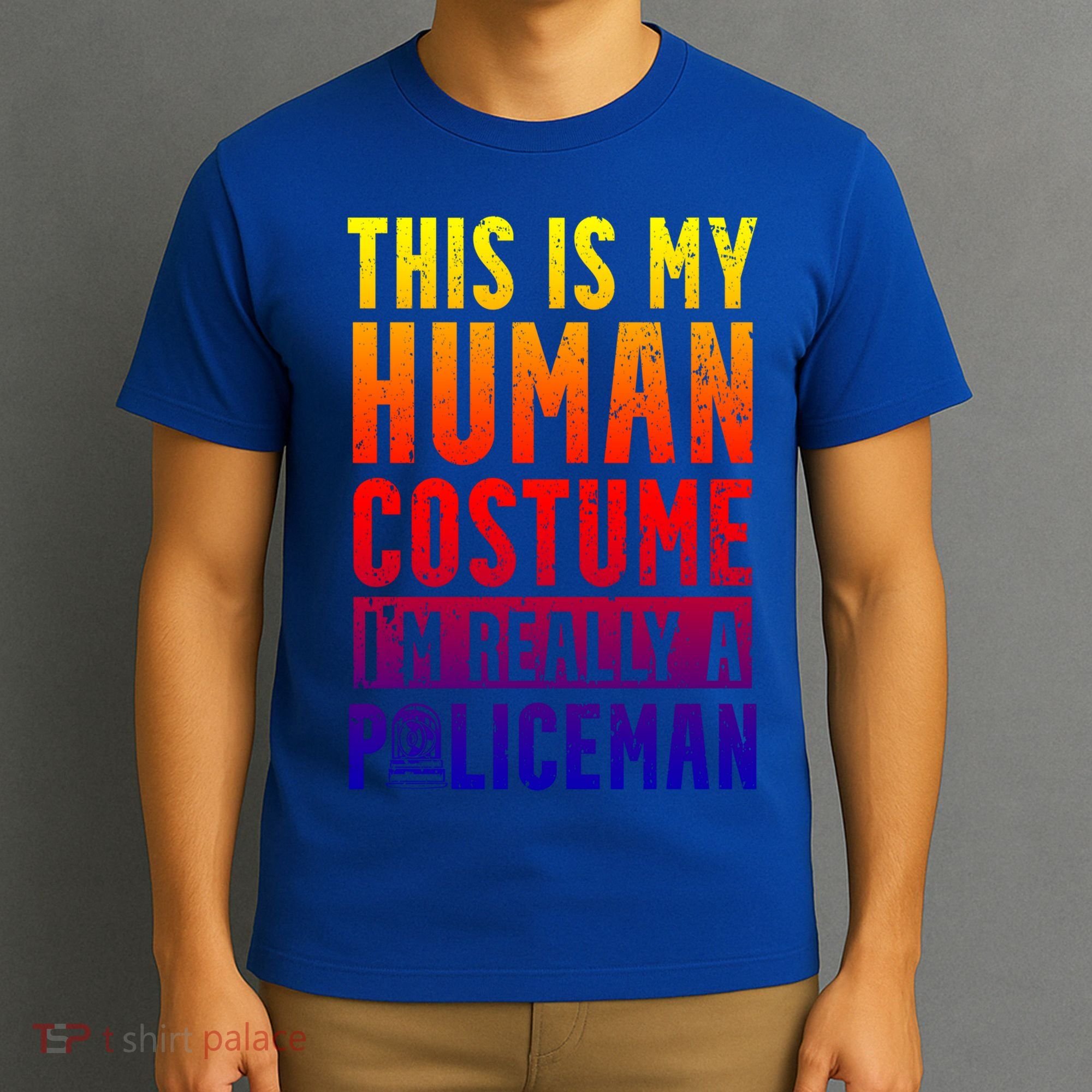 I'm Really A Policeman Police Officer Law Enforcement Gift T-Shirt