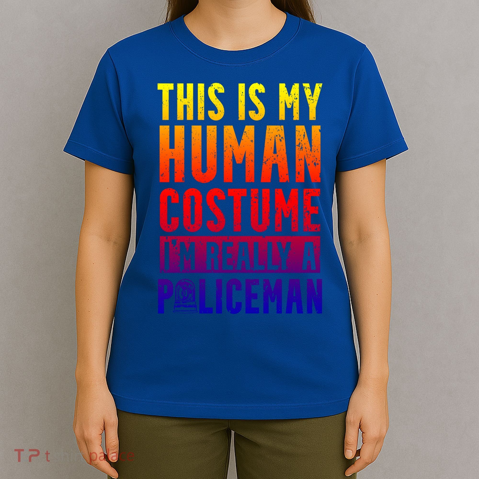 I'm Really A Policeman Police Officer Law Enforcement Gift T-Shirt
