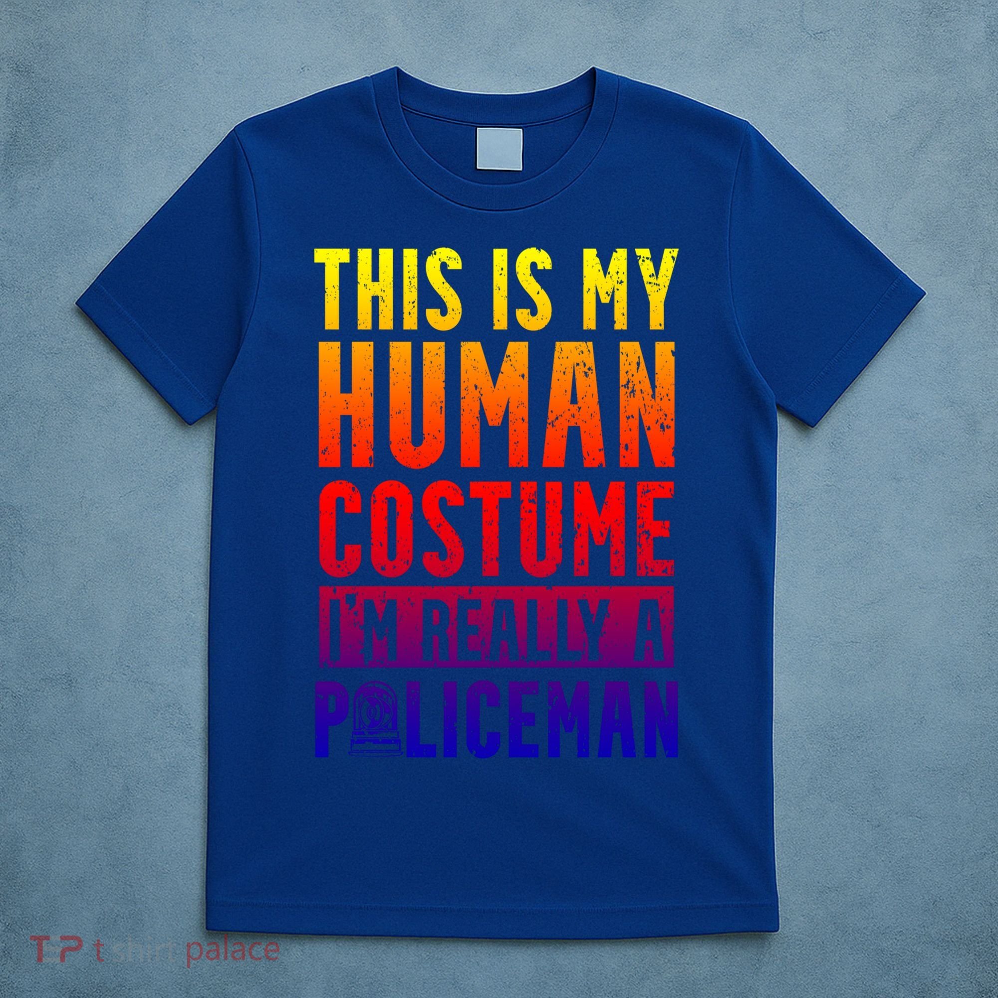 I'm Really A Policeman Police Officer Law Enforcement Gift T-Shirt