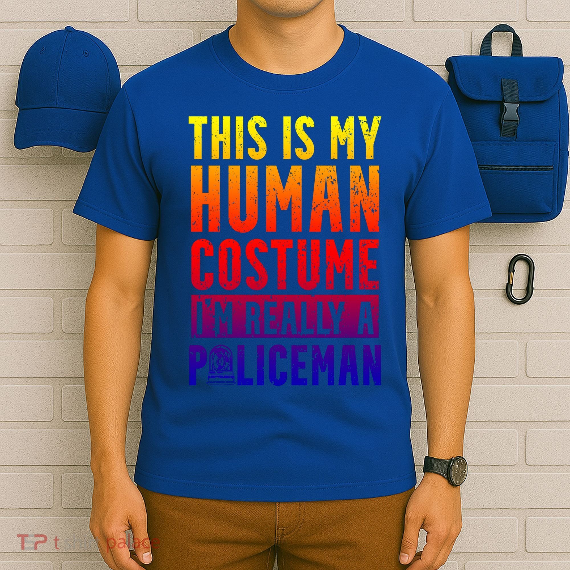 I'm Really A Policeman Police Officer Law Enforcement Gift T-Shirt
